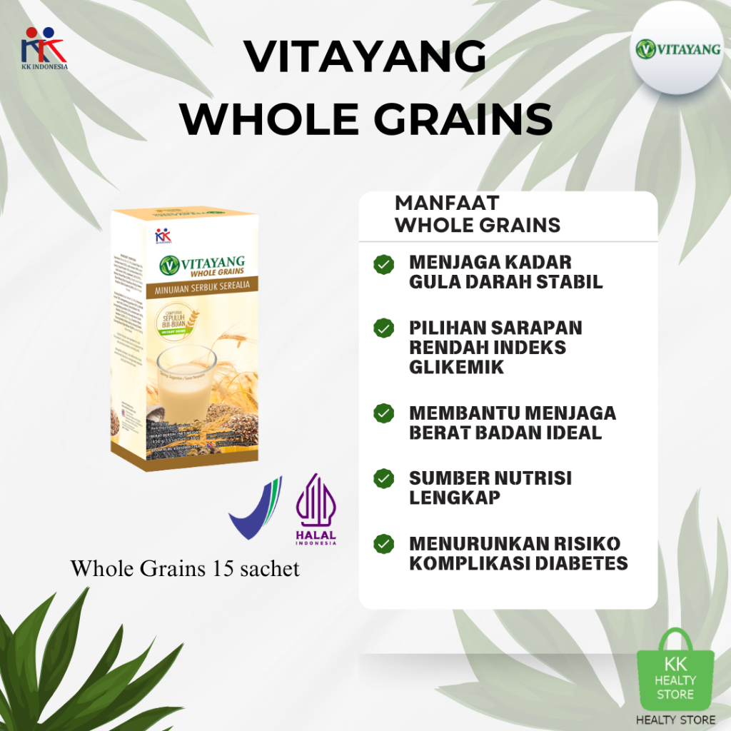 

whole grains sereal sarapan sehat dengan nutrisi oat meal instan