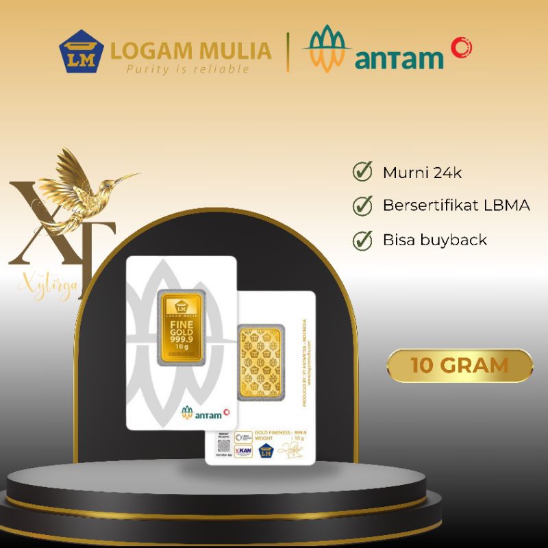 Logam Mulia Antam RM 10 Gram ⭕