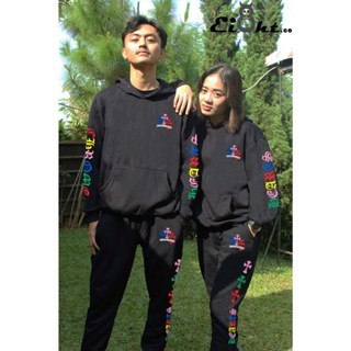 Hoodie Stelan Chrome Hearts Rainbow Outfit Vintage V2