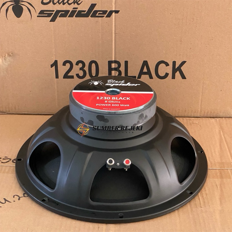 Speaker Black Spider 12inch 1230 Black Full Range