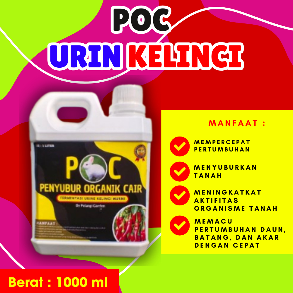 JAMIN ASLI...Urin Kelinci Murni