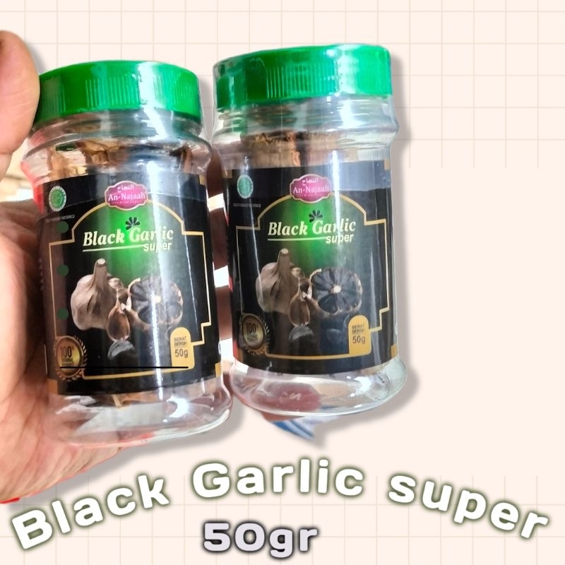 

Black Garlic Bawang Hitam super isi 50 gram an najah