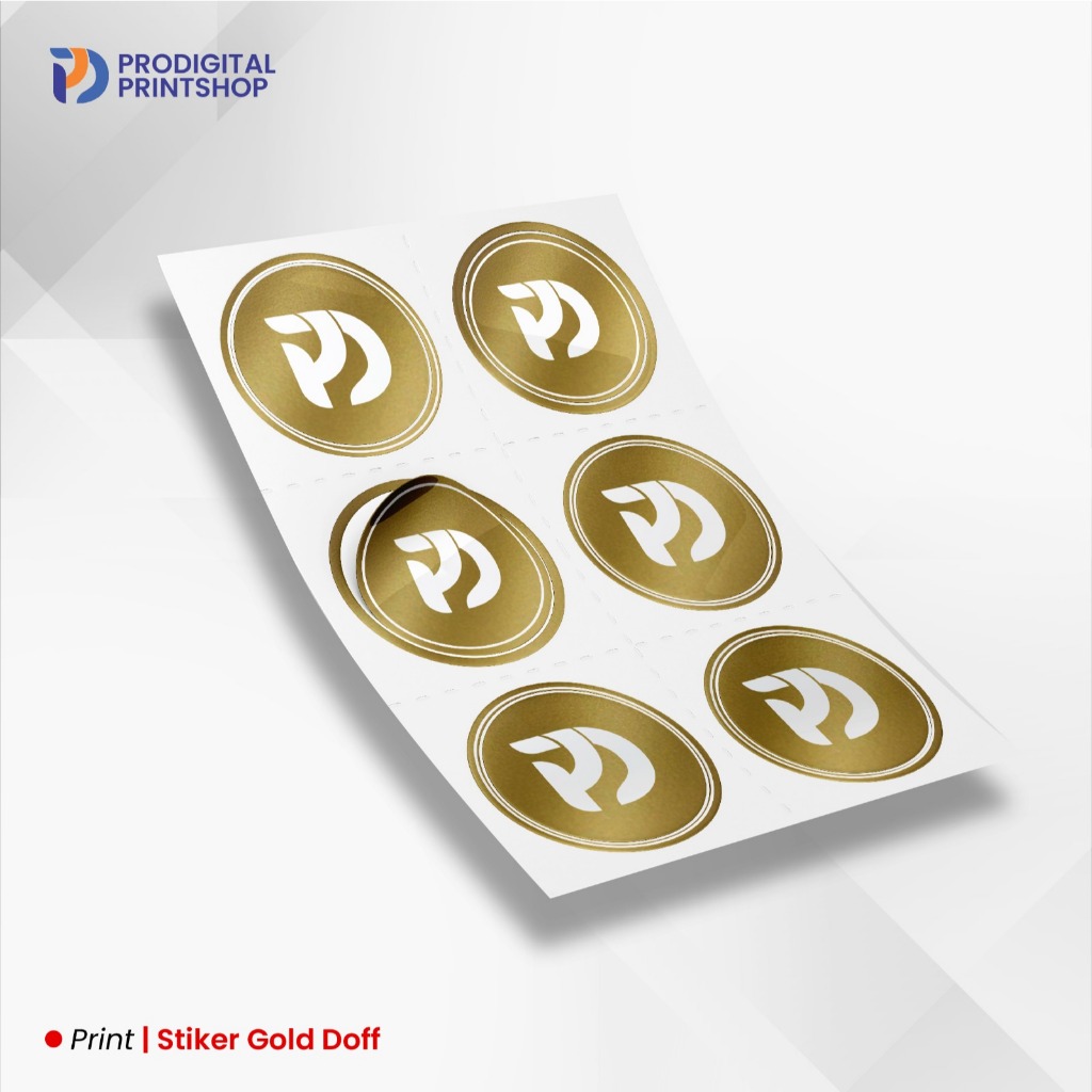 

Stiker Murah tangsel - Print Sticker Gold & Silver A3 Free Kiss Cutting