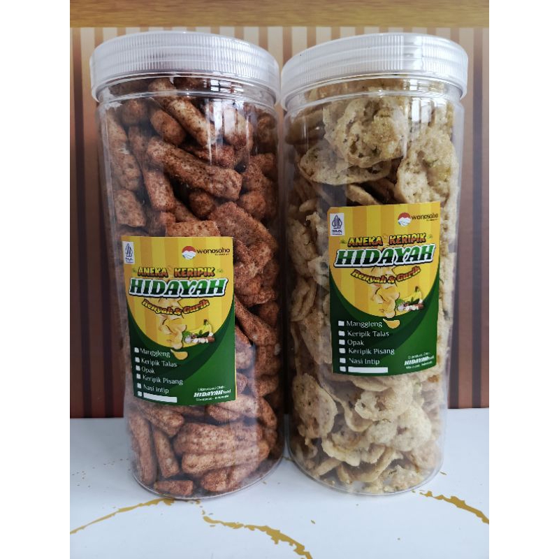 

stik basreng pedas 300gram kemasan toples cantik gurih dan renyah