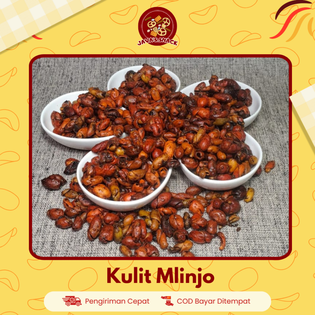 

Java's Snack Kulit Mlinjo Pedas Manis Gurih Asin Cemilan Tradisional Jadul Kemasan 250gr,500gr,1000gr