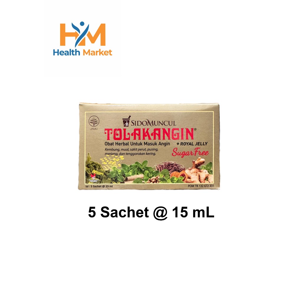 

Tolak Angin Sugar Free Isi 5 Sachet