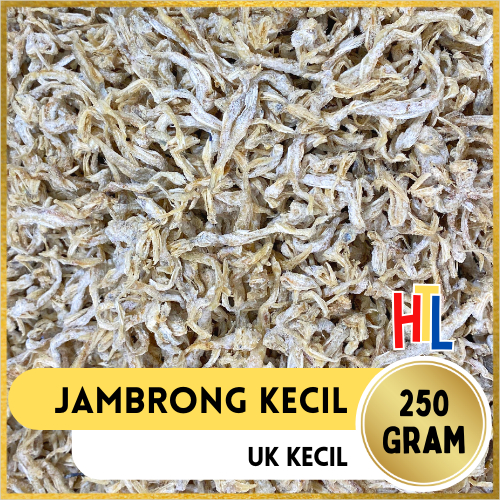 

Ikan Asin Jambrong Kecil | Usam Kecil | Siteng | Siting 250g