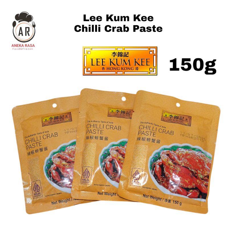 

Lee Kum Kee Chilli Crab Paste Saus Bumbu Kepiting 150 Gr