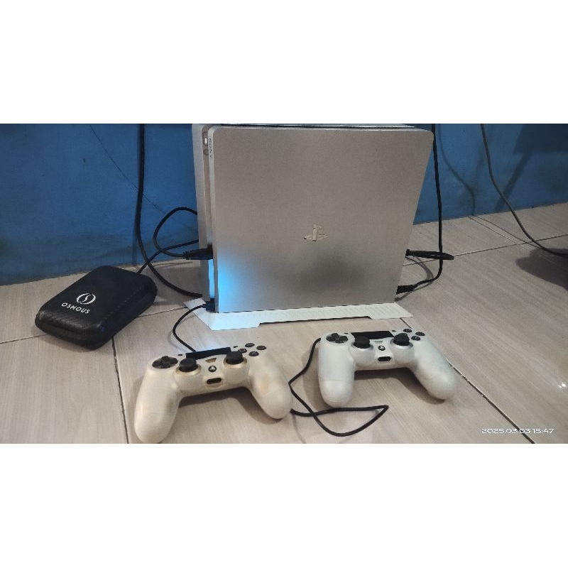 PS4 SLIM SILVER 500gb OFW, Games digital + akun (GAME 2)
