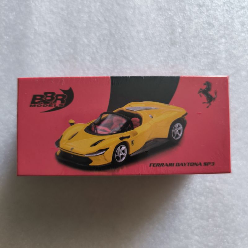 BBR 1/64 FERRARI DAYTONA SP3 GIALLO MODENA
