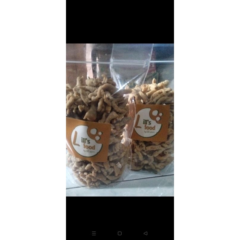 

Usus Crispy - Keripik Usus - 2000 gram (2kg) - Khusus Instan