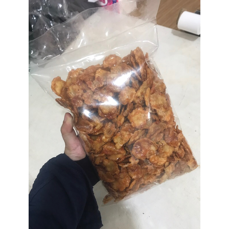 

Snack Emping mini Melinjo (Pedas dan Original)