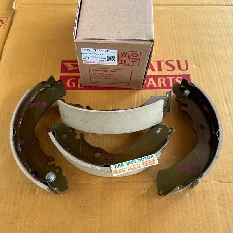 Kampas rem belakang xenia avanza original