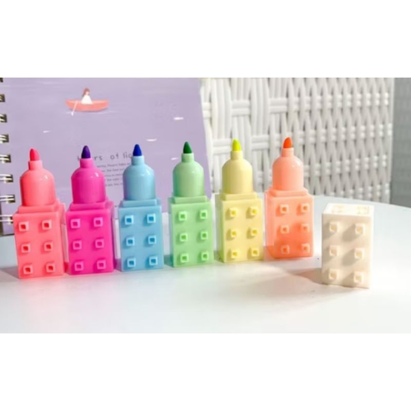 

stabilo highliter bentuk lego