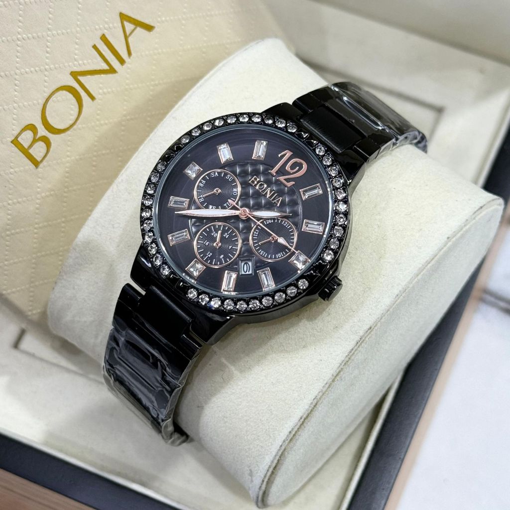 Jam Tangan Wanita Bonia Rantai Besi