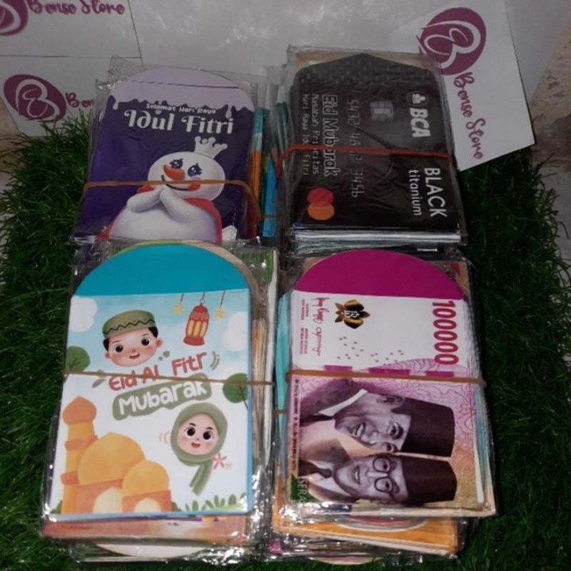 

Paket Usaha Amplop Lebaran THR Idul Fitri 100 pak (1000 pcs)