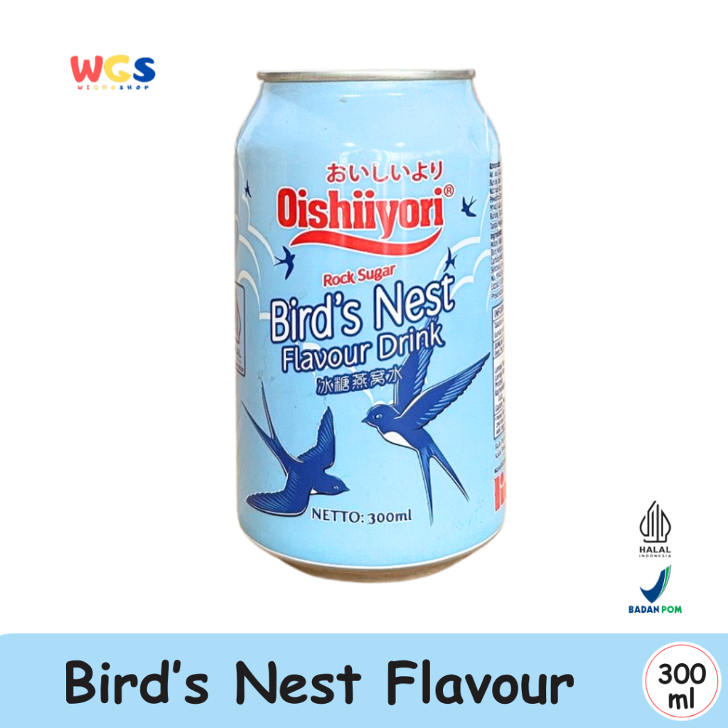 

Oishiiyori Bird’s Nest Flavour Drink 300ml – Minuman Rasa Sarang Burung yang Menyegarkan