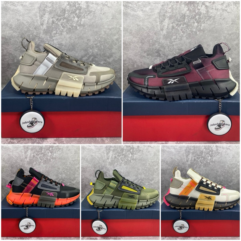 Sepatu Reebok Zig Kinetica Edge Black Purple