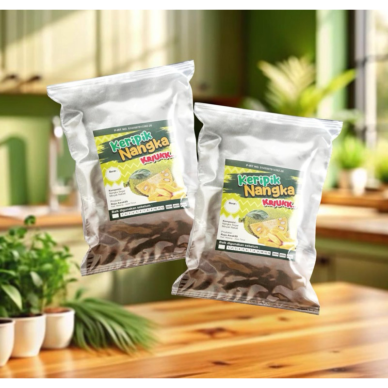 

Keripik Rambak Nangka (Jackfruit Chips) | Rojoawak Food Factory