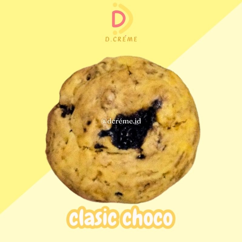 

(min 5pcs) soft cookies D. CREME : CLASSIC CHOCO