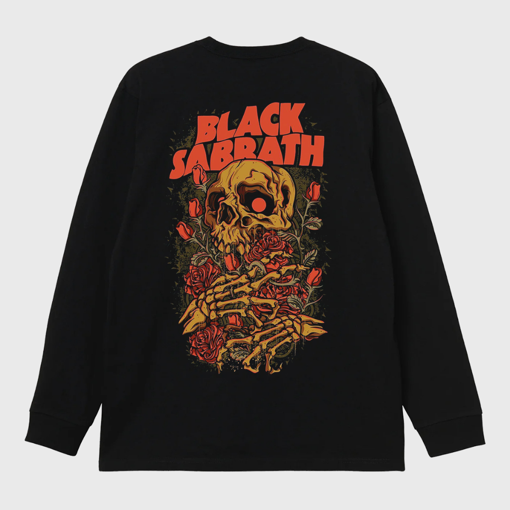 KAOS LENGAN PANJANG BLACK SABBATH SUPERNAUT / BAJU TANGAN PANJANG METAL DISTRO PRIA WANITA