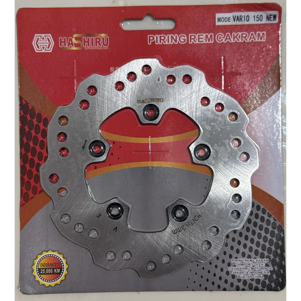 Hashiru//Hashiru Piring/piringan Rem Cakram VARIO 150 NEW,VARIO 125 NEW