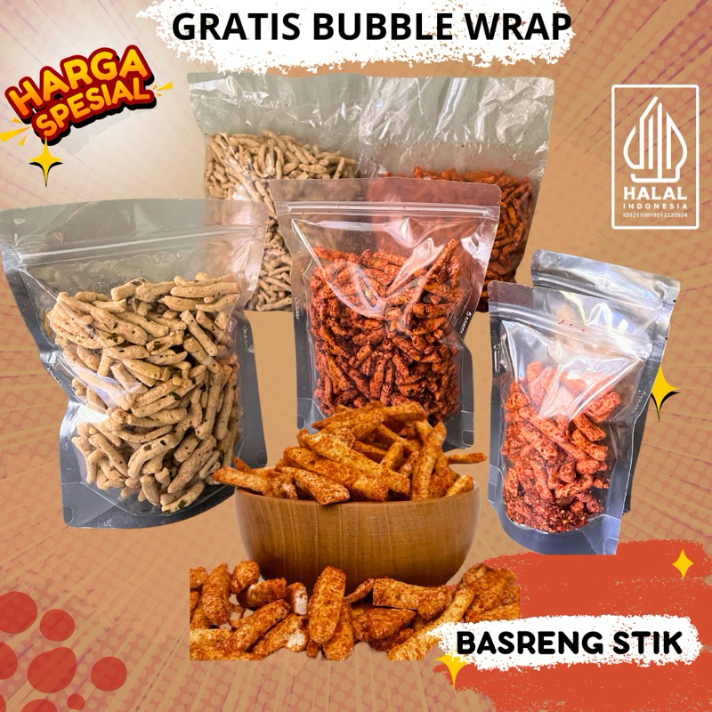 

Basreng Pedas daun jeruk 1kg