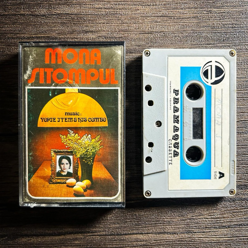 Kaset Mona Sitompul - Mona Sitompul Diiringi Yopie Item & His Combo