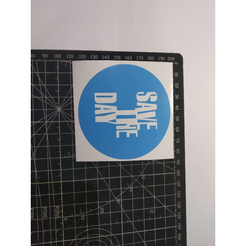 

stiker cutting save the day