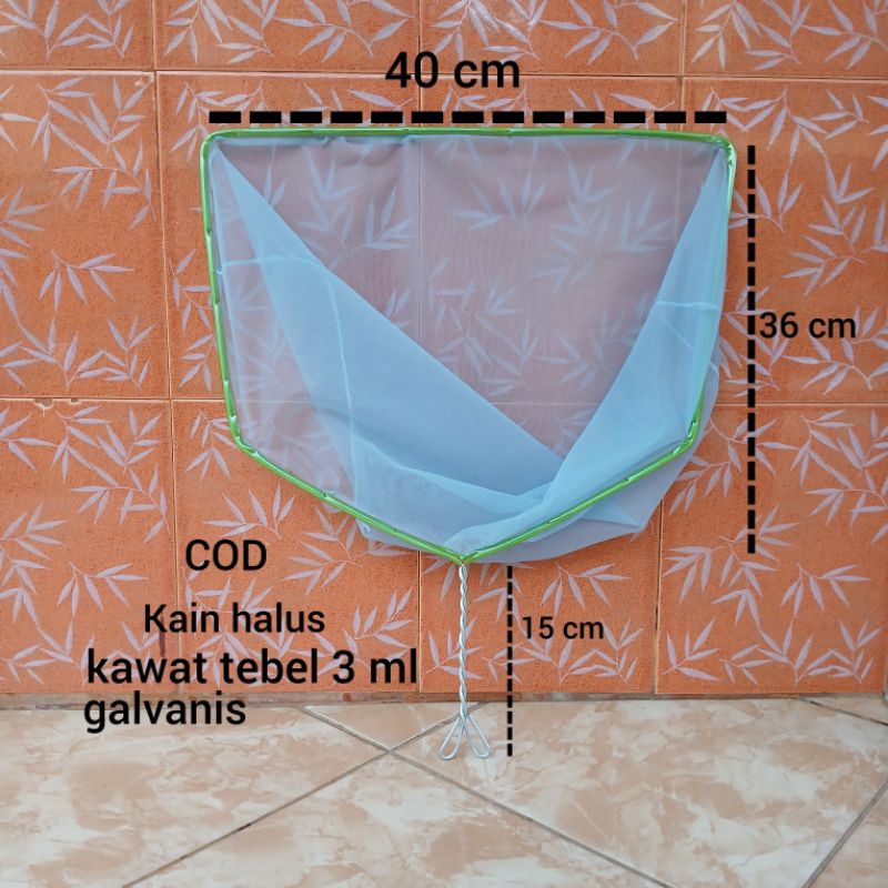 SEROKAN IKAN 40 CM SEROKAN JARING LAMIT IKAN CUPANG KUTU AIR HARGA GLOSIRAN MURAH
