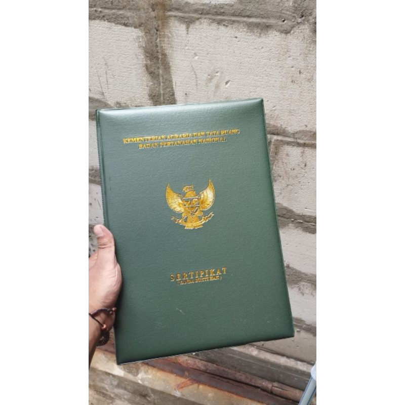 

Map Sampul Sertifikat Elektronik Ukuran F4