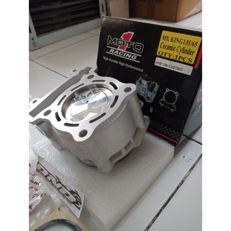 MOTO1 Block mx king ceramic + piston casting 65mm/Block mx keramik + piston casting 65mm/Blok mx ker