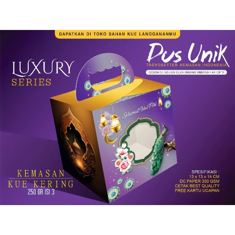 

10 Pcs Dus Kemasan Toples 250 gr isi 3