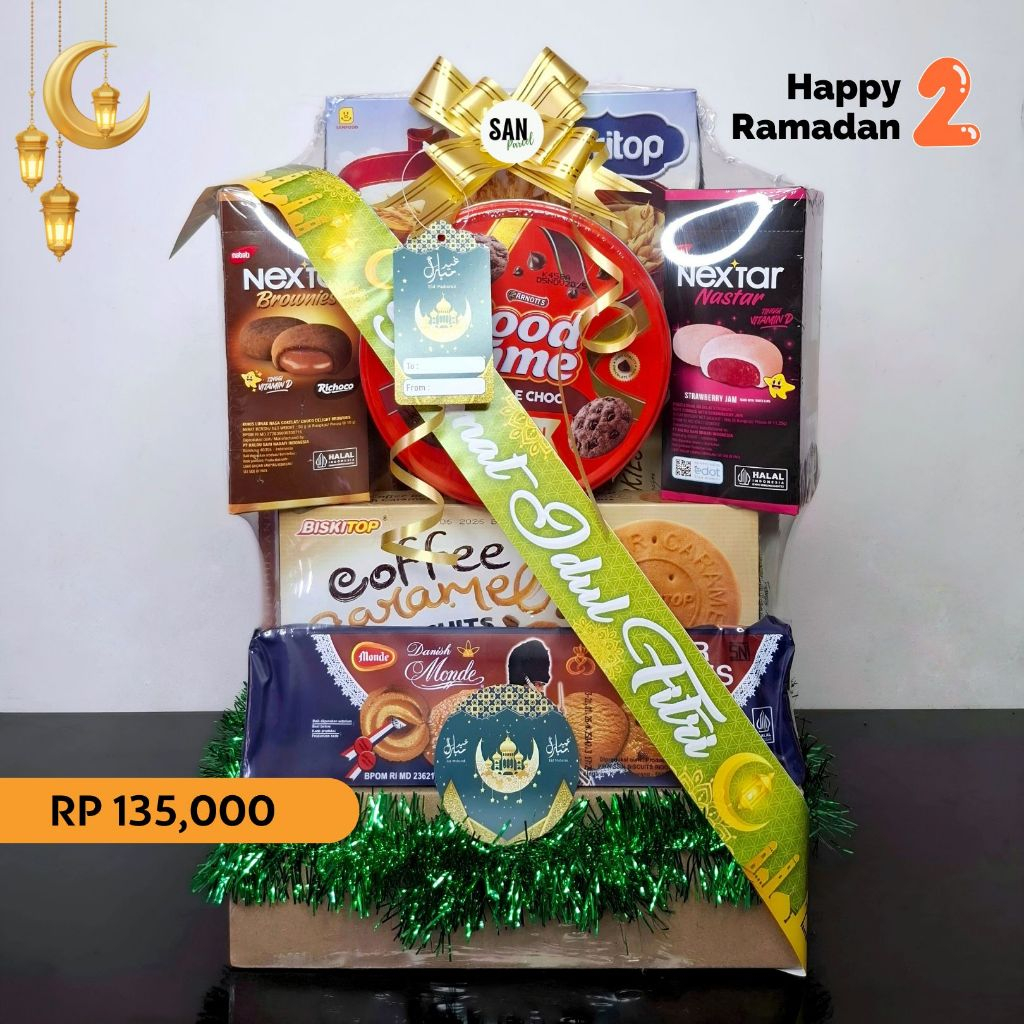 

PARCEL LEBARAN Idul Fitri Murah | Happy Ramadan 2 | Hampers Lebaran Hampers Idul Fitri by SAN Parcel