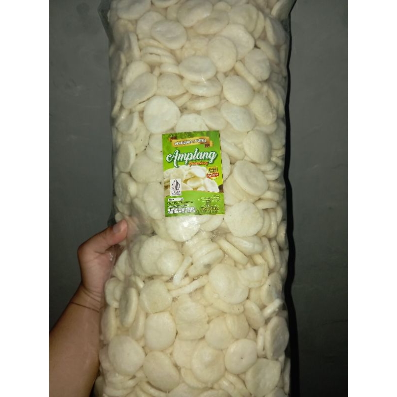 

Kerupuk Kemplang Palembang Gurih Kemasan Bal / 1Kg Grosir Murah