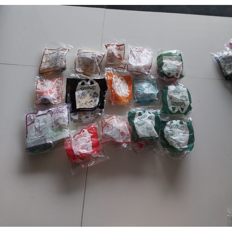 Happy meal MCD pokemon, mainan mcd