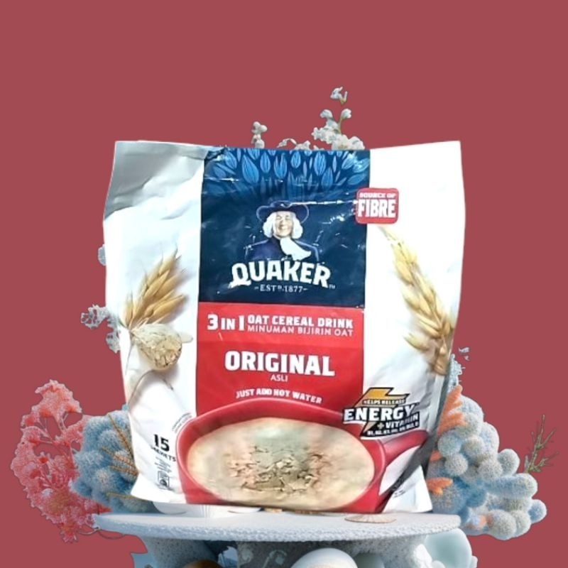 

Quaker 3 In 1 Oat Cereal Drink 420g Original