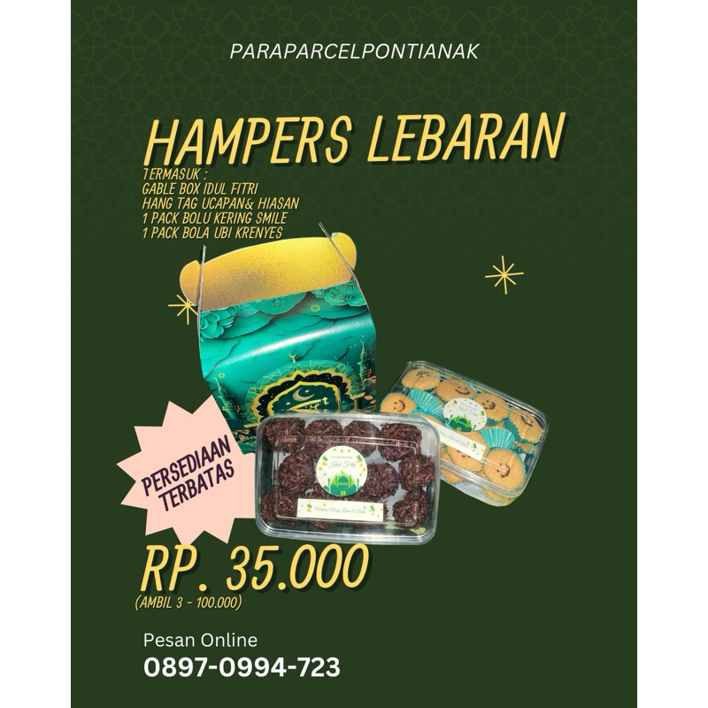 

Hampers kue lebaran pontianak