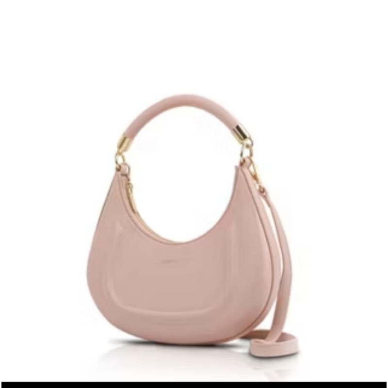 LES CATINO DENTA HOBO WARNA SILVER PINK