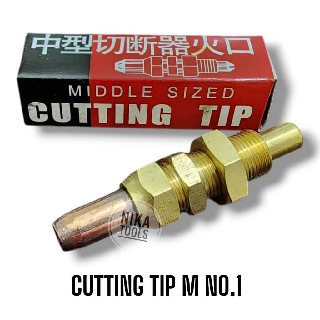 Cutting Tip M Tipe Type Middle Size Nozzle No1 2 3 Mata Blander Yamato