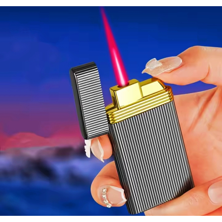 KOREK API BARA KLASIK SLIM KOREK API GAS WINDPROOF ISI ULANG