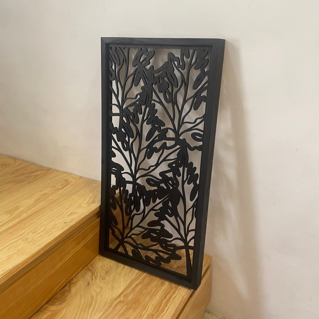 Hiasan Dinding Ruang Tamu Minimalis Modern | Black Edition