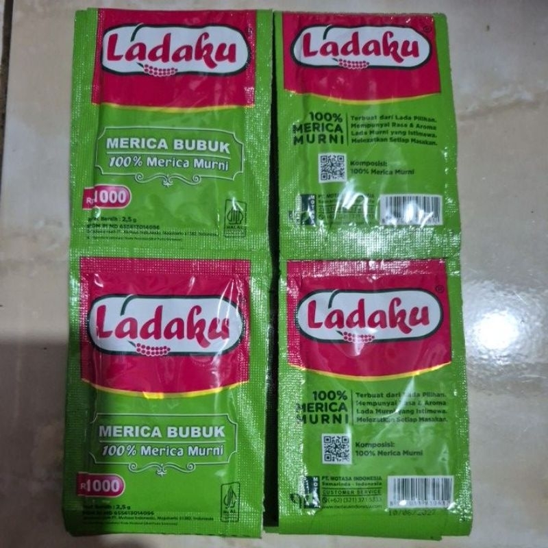 

Ladaku Merica bubuk Renceng isi 12pcs