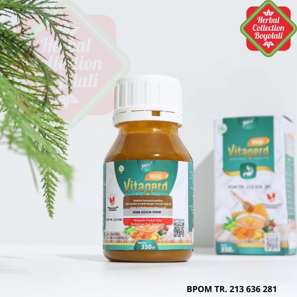 

Madu Vitagerd Herbal 100% Original Untuk Menjaga Kesehatan Pencernaan Asli bpom halal