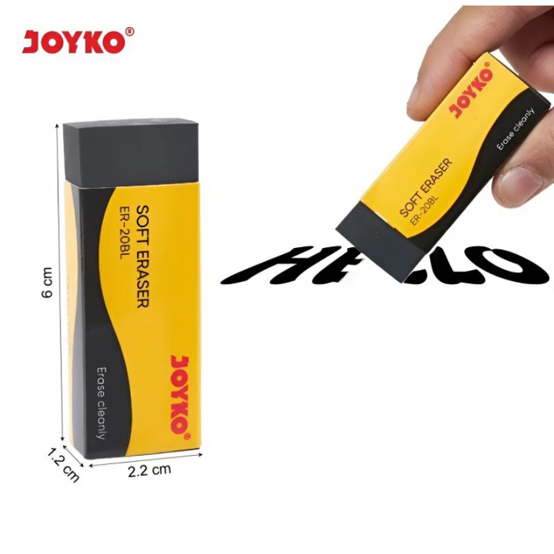 

PENGHAPUS PENSIL JOYKO ER-20BL ER20BL HITAM