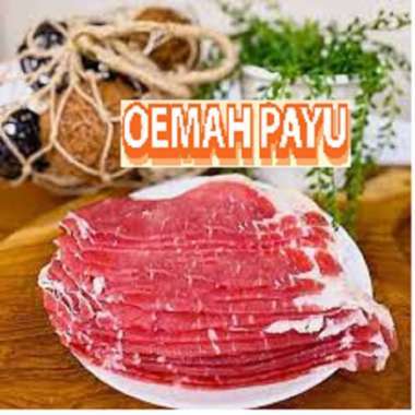 

Aus Striploin Slice Shabu Shabu- 250 gr- Meat By Oemahpayu