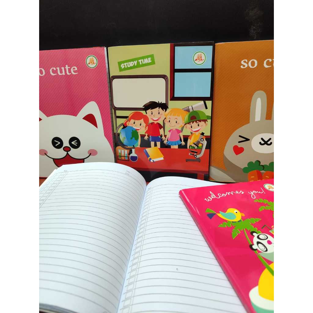 

[Whispers] AA buku tulis isi 100 lembar + murah berkualitas