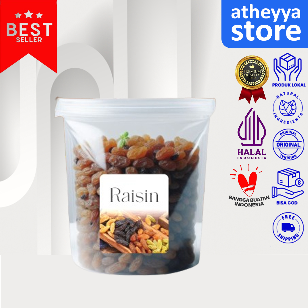 

Kismis Golden Raisin Star 250gr Kismis Asam Manis