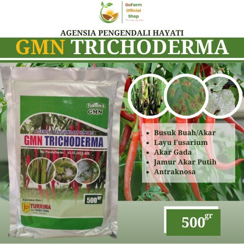 Pupuk Trichoderma, Obat Layu Fusarium, Pencegah Busuk Buah, Pupuk Fungisida Cabe, Obat Busuk Akar Ca