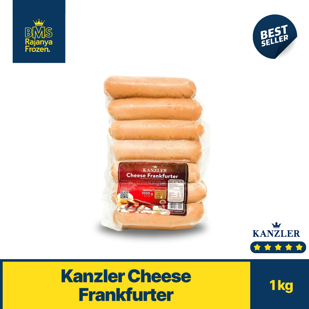 

Kanzler Cheese Frankfurter 1kg